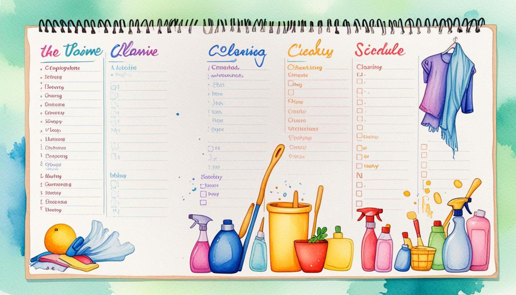 Tips for Creating a Daily Cleaning Schedule That Fits Your Routine