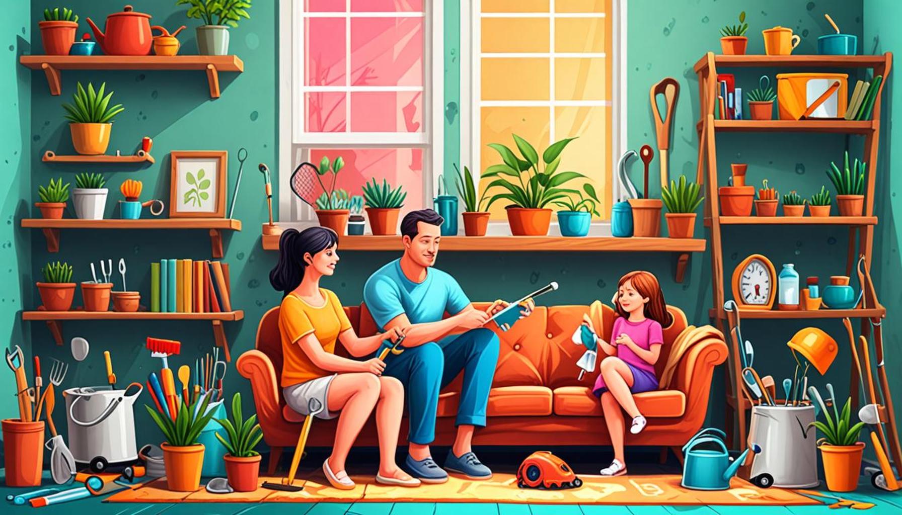 Strategies to Involve the Family in Household Maintenance Routine