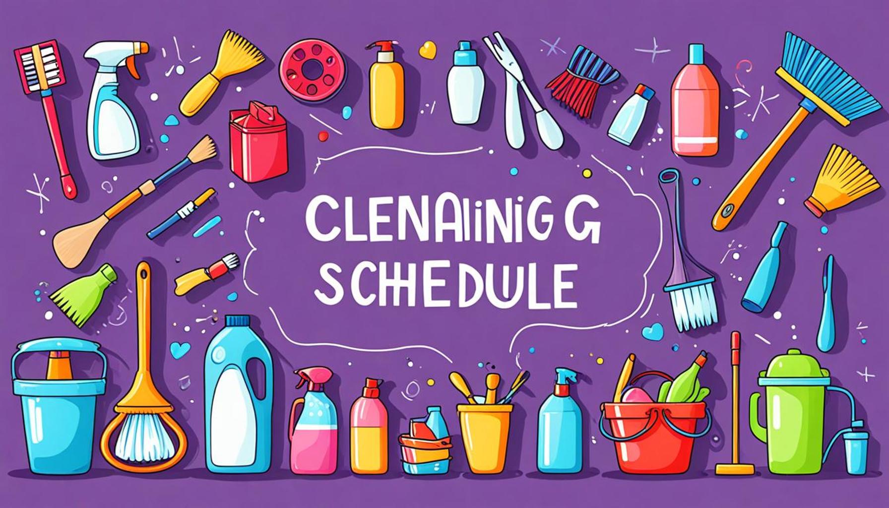 How to Create a Cleaning Schedule That Adapts to Different Lifestyles