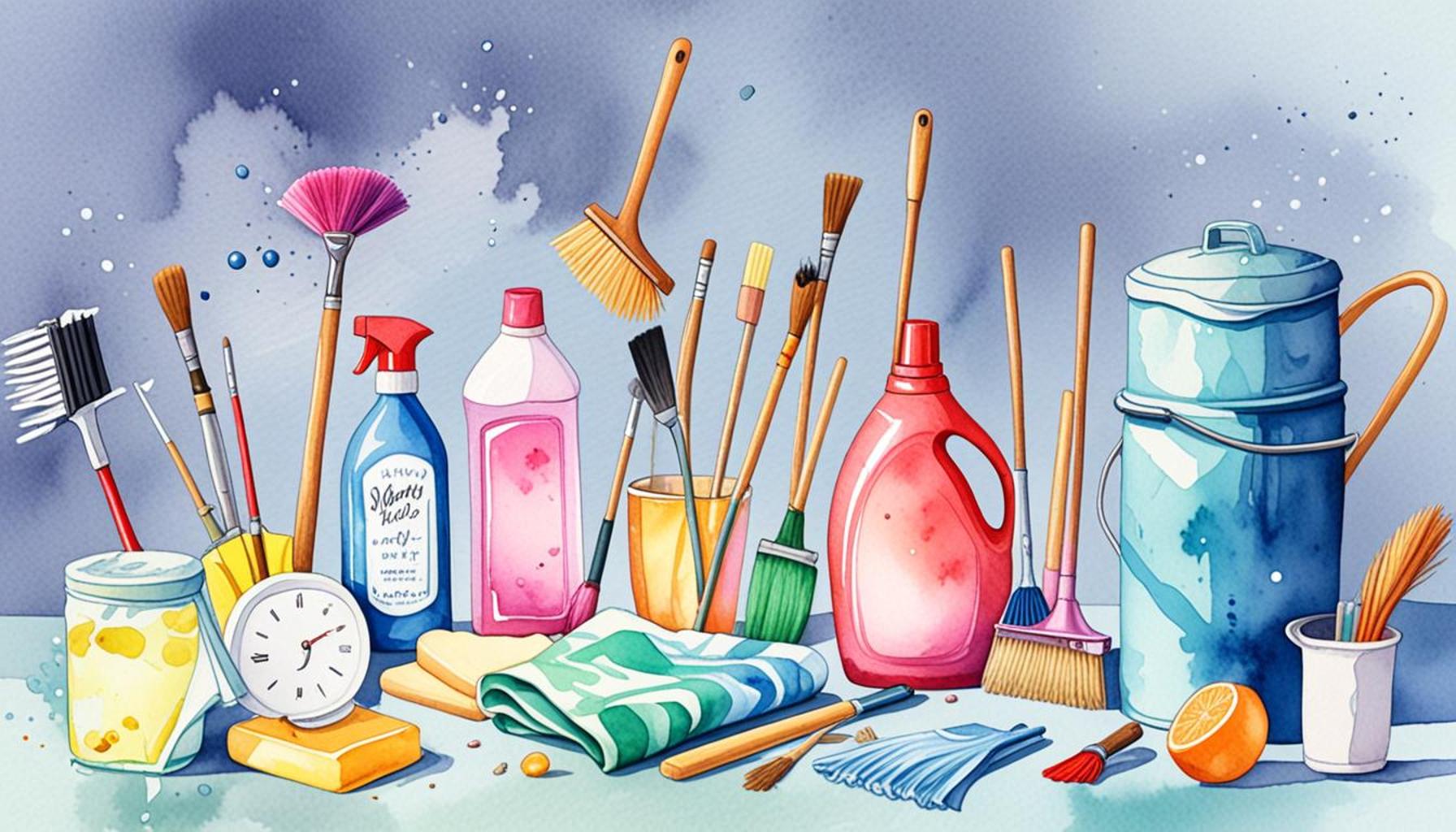 The importance of creating a weekly cleaning routine to optimize time at home