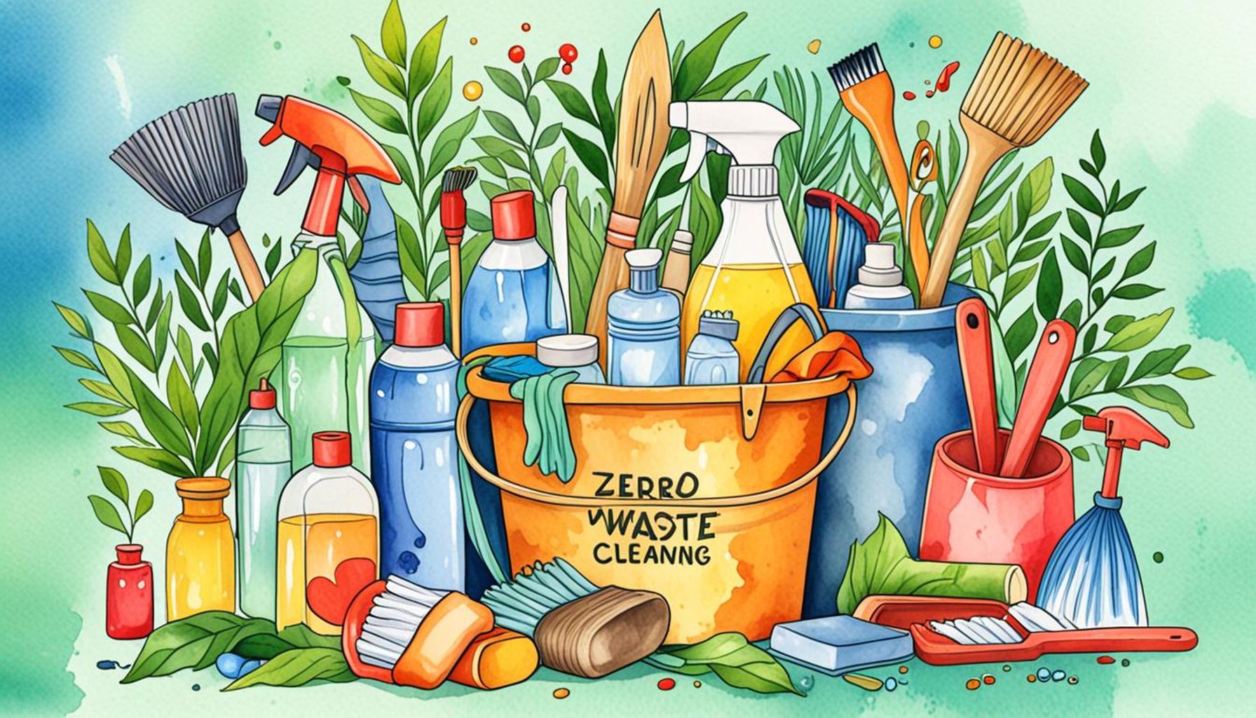 Zero-Waste Cleaning: Creative Ways to Reduce Waste in Your Cleaning Routine