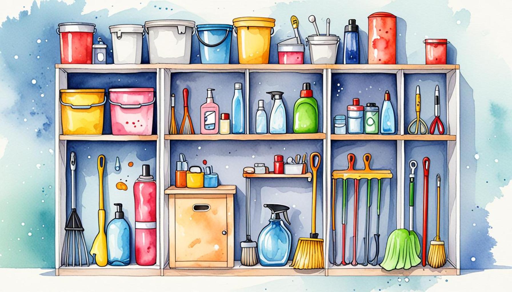 Organization of Space: How to Choose and Store Your Cleaning Tools Efficiently