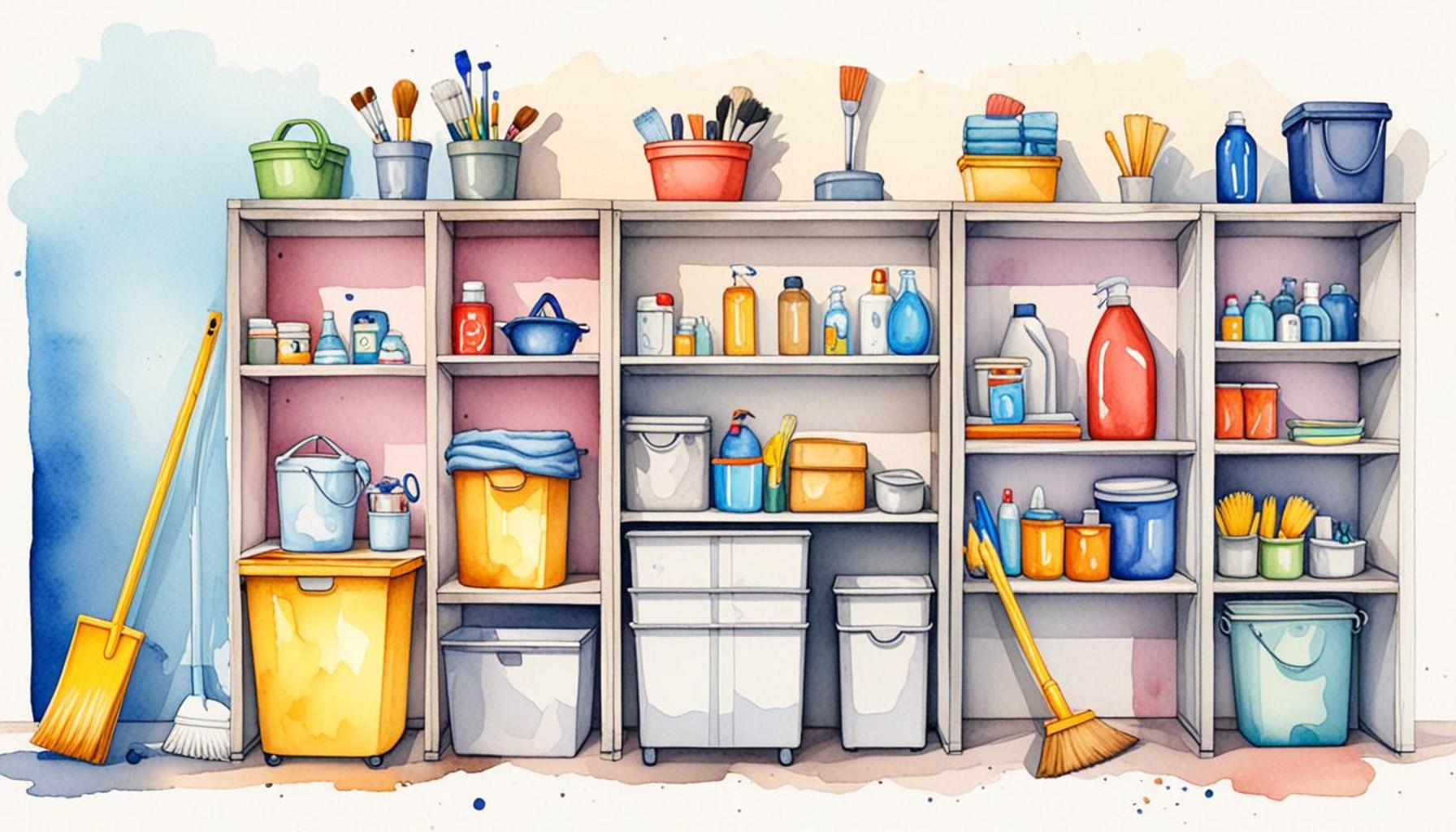 Optimizing Storage Solutions: Organizing Your Home for Easier Cleaning and Maintenance