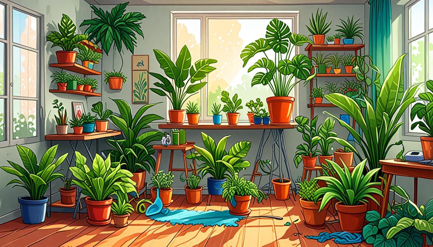 The Role of Indoor Plants in Enhancing Air Quality and Reducing Cleaning Needs
