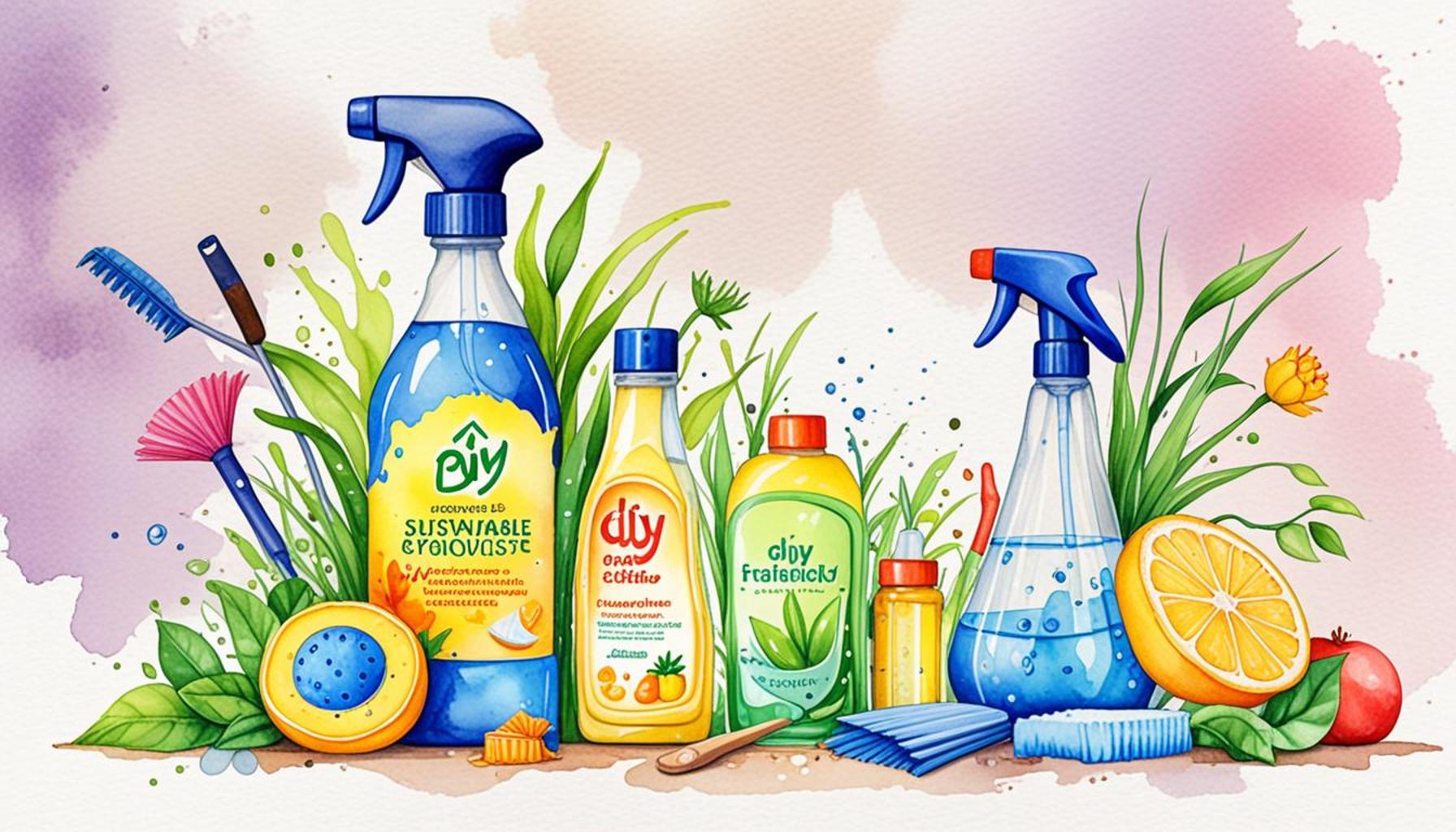 DIY Sustainable Cleaning Products: Crafting Your Own Eco-Friendly Solutions at Home