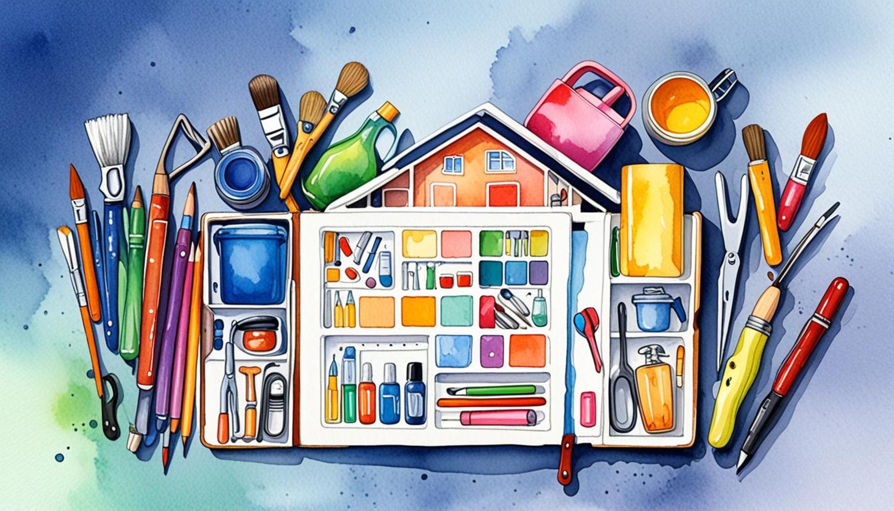 Organization strategies that reduce home maintenance time