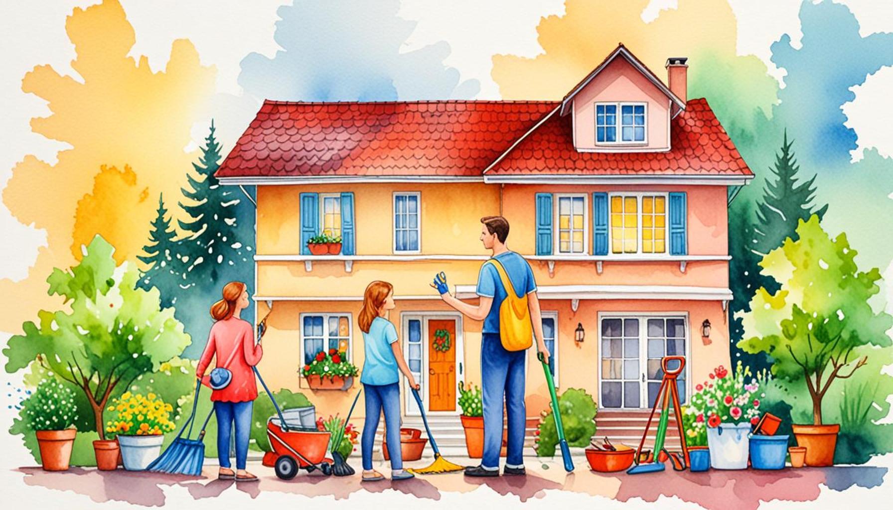 Household Delegation Techniques: How to Involve the Family in Home Maintenance